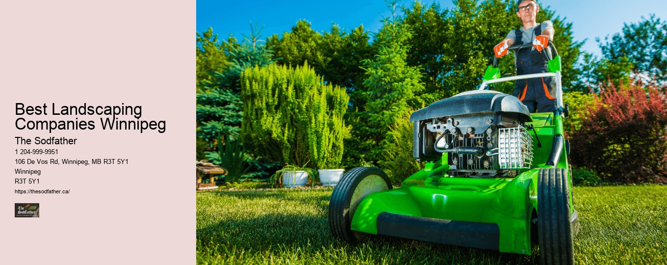 Best Landscaping Companies Winnipeg
