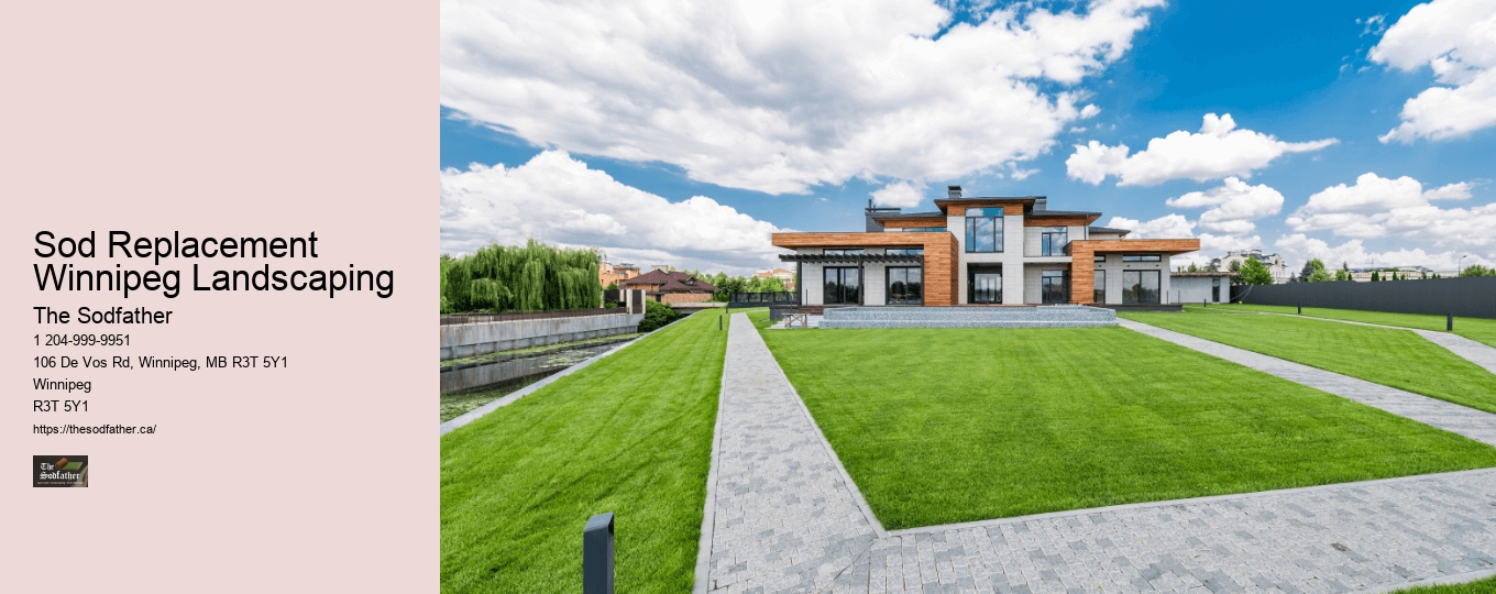 Sod Replacement Winnipeg Landscaping